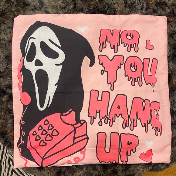 Other - Ghost Face 18x18 pillow cover set NEW in package.
